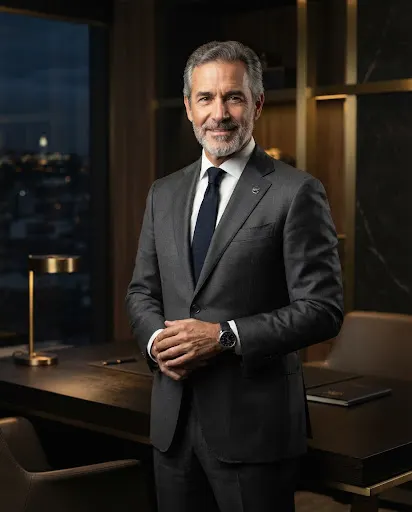 Asesor inmobiliario de GEC revisando planos de una propiedad en Quito