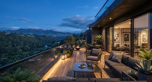 Proyecto Altos de Tumbaco, loft con jardín cerca de la Ruta Viva